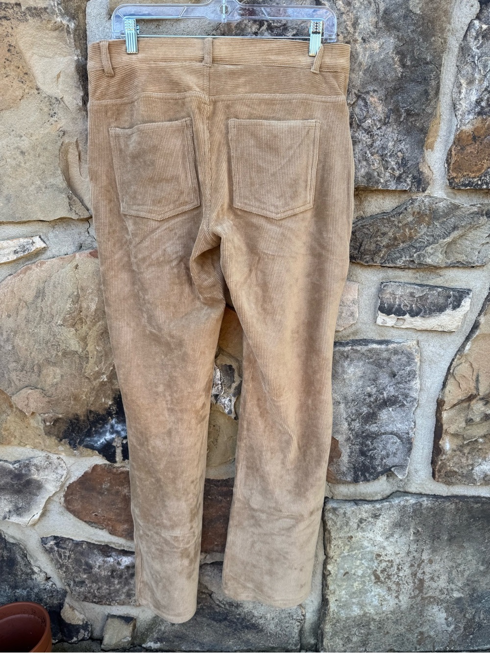 L.L. Bean Women's Bootcut Corduroy Jeans in Tan 10 Long Cottagecore Neutral - Picture 5 of 13